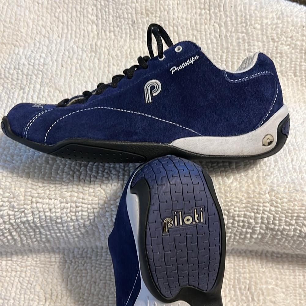 Piloti Prototipo Driving Shoes Leather Suede - Picture 7 of 9